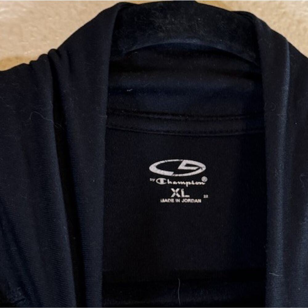 C9 Champion Women’s Jacket XL Black Active Athletic Gym Full Zip Workout - Picture 4 of 5
